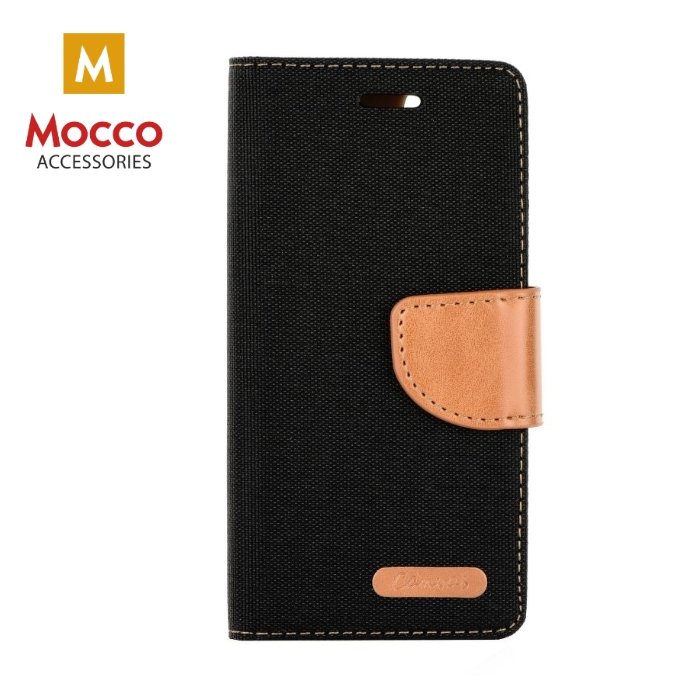 Mocco Canvas Book Case For Samsung J400 Galaxy J4 (2018) Black