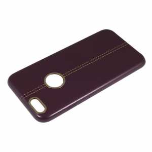 NOMAD Excellent Leather Back Case Case for Samsung J510 Galaxy J5 (2016) Dark Red
