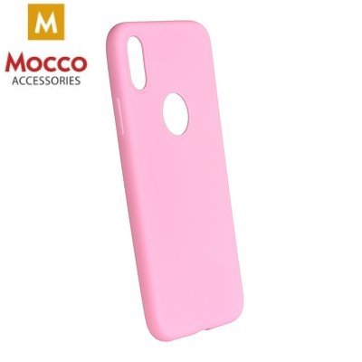 Mocco Ultra Slim Soft Matte 0.3 mm Матовый Силиконовый чехол для Huawei Mate 10 Lite Pозовый