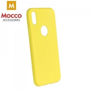 Mocco Ultra Slim Soft Matte 0.3 mm Матовый Силиконовый чехол для Huawei Mate 10 Lite желтый
