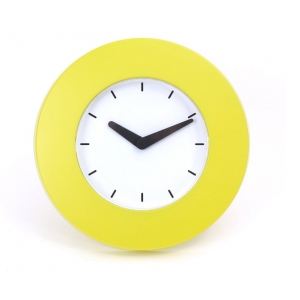 Platinet PZFLCY Flow Wall Clock Yellow