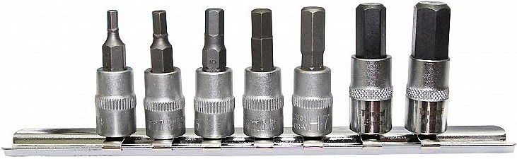 7-OS. 1 / 4" KUUSKANTOTSIKUTE KOMPL. 3.0-10MM TRIUMF
