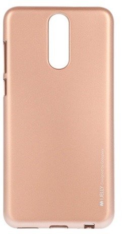 Mercury i-Jelly Back Case Strong Silicone Case With Metallic Glitter for  Apple iPhone XS MAX Light Pink