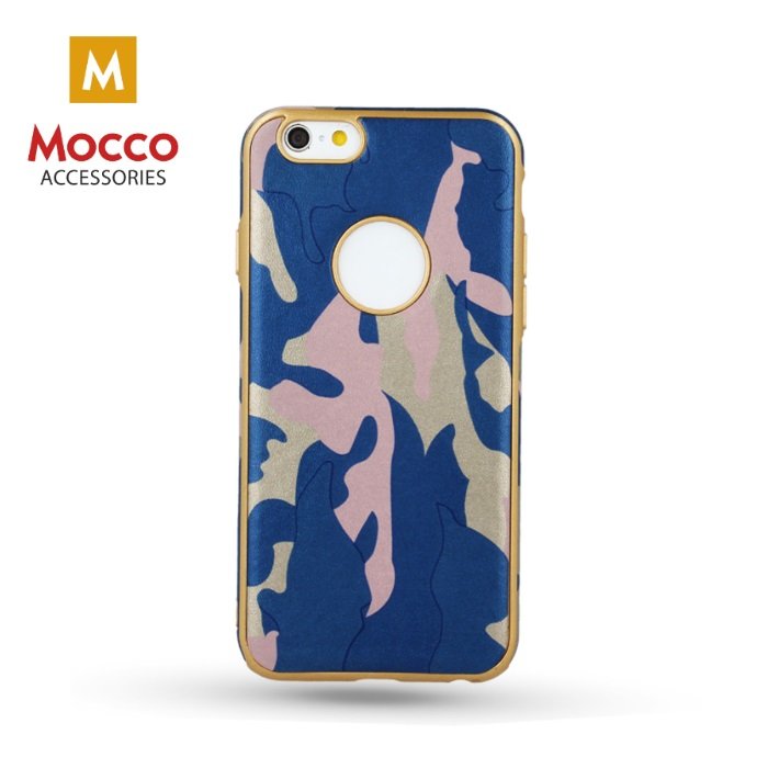 Mocco Army Back Case Армейский Силиконовый чехол для Samsung G920 Galaxy S6 Синий