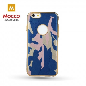 Mocco Army Back Case Silicone Case for Samsung G920 Galaxy S6 Blue