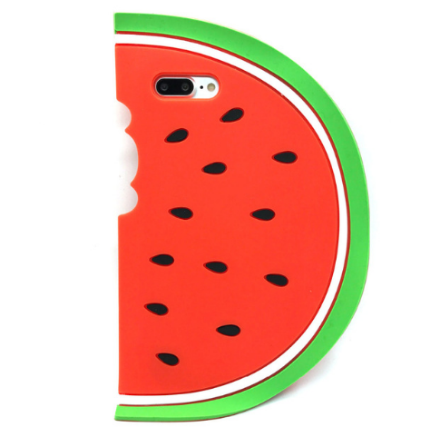 Mocco 3D Silikone Back Case For Mobile Phone Water-Melon Apple iPhone 6 / 6S Plus