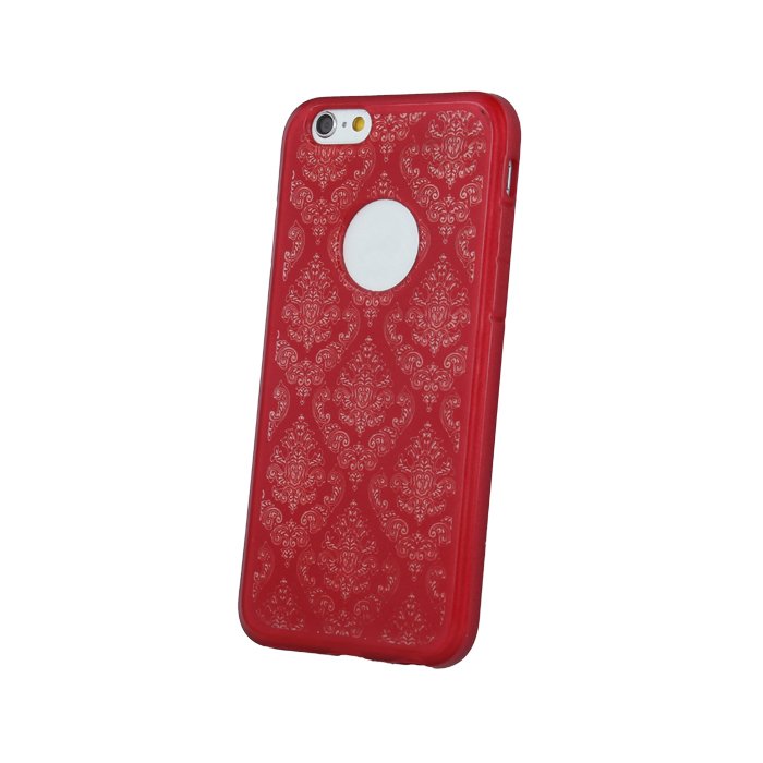 Mocco Ornament Back Case Silicone Case for Samsung A320 Galaxy A3 (2017) Red