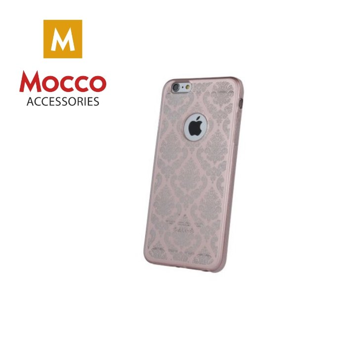 Mocco Ornament Back Case Silicone Case for Samsung G920 Galaxy S6 Rose Gold