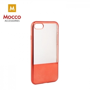 Mocco ElectroPlate Half Silicone Case for Huawei P10 Lite Red