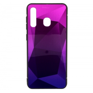 Mocco Stone Ombre Силиконовый чехол С переходом Цвета Apple iPhone X / XS Фиолетовый - Синий