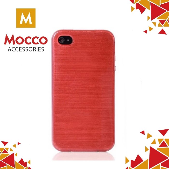 Mocco Jelly Brush Case Силиконовый чехол для Samsung G930 Galaxy S7 Красный