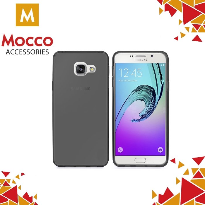 Mocco Ultra Back Case 0.3 mm Silicone Case for Samsung G955 Galaxy S8 Plus Transparent-Black