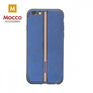 Mocco Trendy Grid And Stripes Silicone Back Case for Samsung G950 Galaxy S8 Blue (Pattern 3)