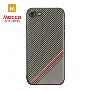 Mocco Trendy Grid And Stripes Silicone Back Case for Samsung G955 Galaxy S8 Plus Brown (Pattern 1)