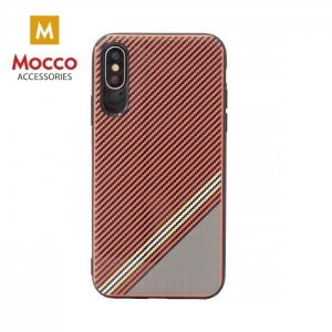 Mocco Trendy Grid And Stripes Silicone Back Case for Samsung G955 Galaxy S8 Plus Red (Pattern 1)
