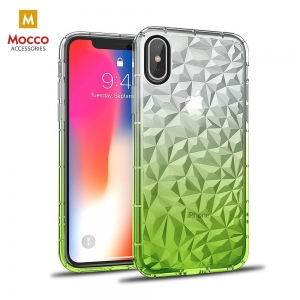 Mocco Trendy Diamonds Silicone Back Case for Samsung J610 Galaxy J6+ (2018) Green