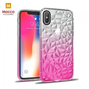 Mocco Trendy Diamonds Силиконовый чехол для Samsung J610 Galaxy J6+ (2018) Розовый