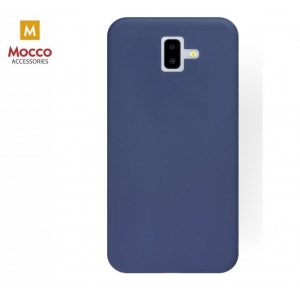 Mocco Soft Magnet Матовый Силиконовый чехол С Встроенным Магнитом Для Samsung J610 Galaxy J6 Plus (2018) Синий