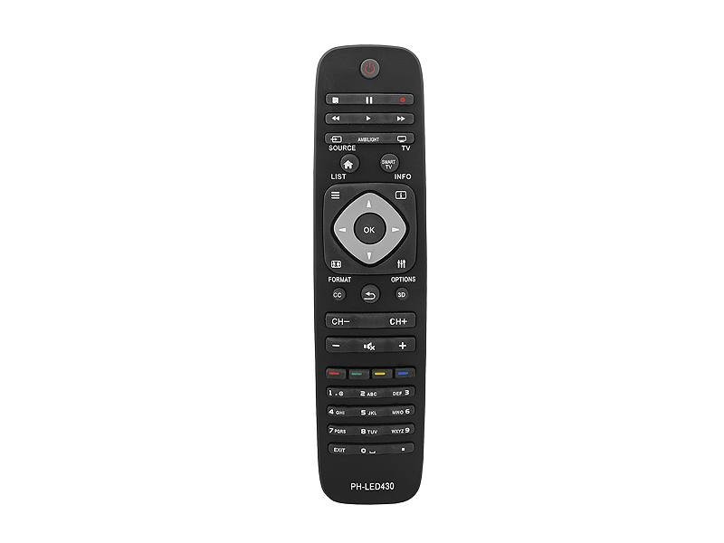 HQ LXP430 TV remote control Philips LED-430 3D Black