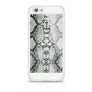 White Diamonds Safari Snake Plastic Case With Swarovski Crystals for Apple iPhone 6 / 6S