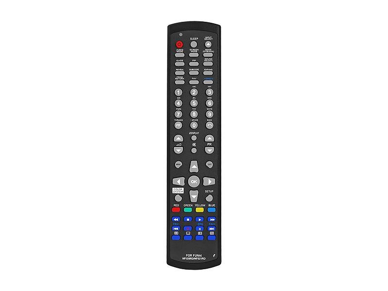 HQ LXP1015 TV remote control LCD/LED FUNAI Black
