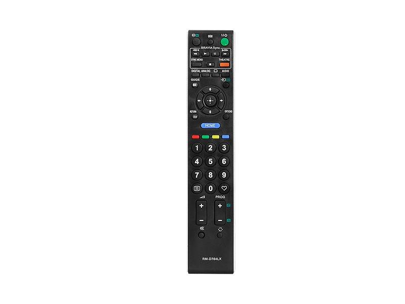 HQ LXPD764 TV remote control SONY BRAVIA, RM-D764LX Black