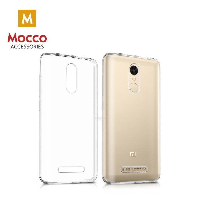 Mocco Ultra Back Case 0.3 mm Силиконовый чехол для Xiaomi Redmi 4 / 4 X Прозрачный