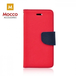Mocco Fancy Book Case For LG K10 / K11 (2018) Red - Blue