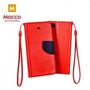 Mocco Fancy Book Case Чехол Книжка для телефона LG K350 K8 Красный - Синий