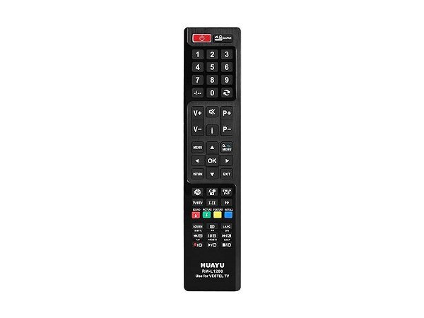 HQ LXP1200 TV пульт VESTEL RM-L1200+ NETFLIX YOUTUBE Черный