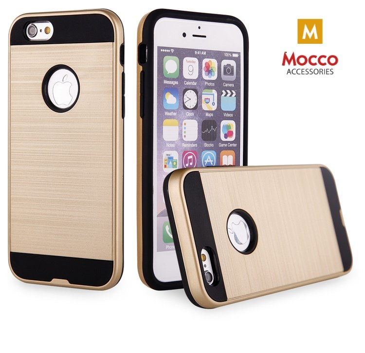 Mocco Motomo Defender Super Protection Back Case for Apple iPhone X / XS Gold