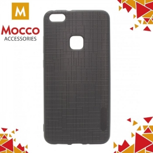 Mocco Cloth Back Case Silicone Case With Texture for Samsung G955 Galaxy S8 Plus Black
