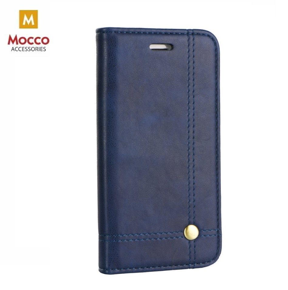 Mocco Smart Focus Book Case For Apple iPhone XS Max Blue