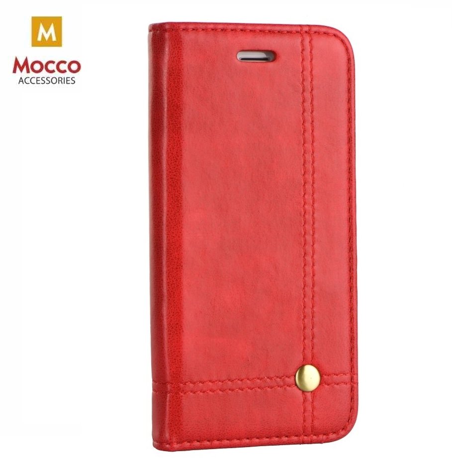 Mocco Smart Focus Book Case For Apple iPhone XS Max Red