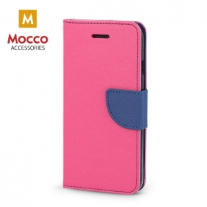 Mocco Fancy Book Case For Samsung A730 Galaxy A8 Plus (2018) Pink - Blue
