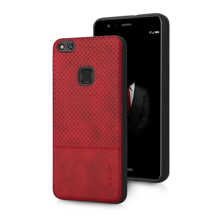 Qult Luxury Drop Back Case Silicone Case for Apple iPhone X Red