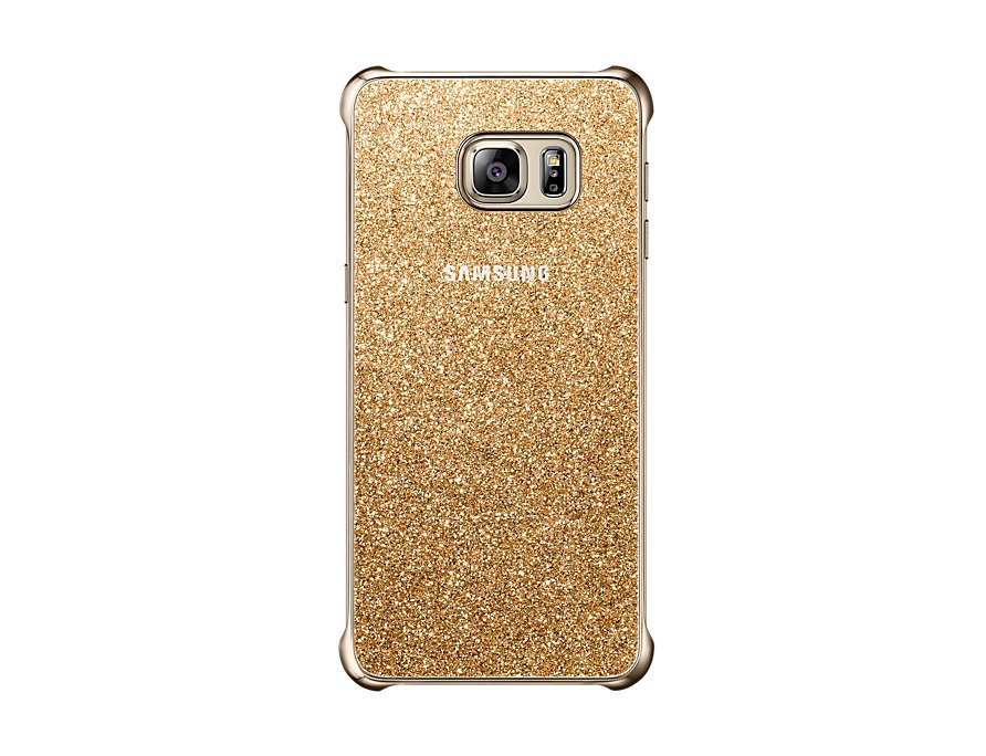 Samsung EF-XG928CFEGWW Original Glitter Cover for G928 Galaxy S6 Edge Plus Gold (EU Blister)