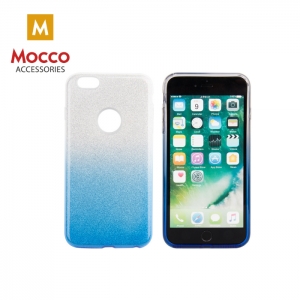 Mocco Shining Ultra Back Case 0.3 mm Silicone Case for Huawei P20 Blue