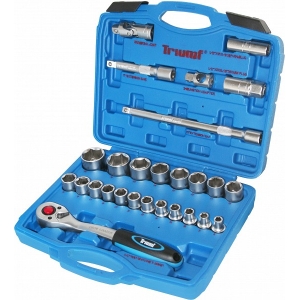 27-OS. PADRUNVÕTMETE KOMPLEKT 1 / 2" 9-32MM 6-PT TRIUMF