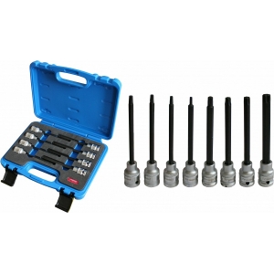 8-OS. PIKKADE (140MM) TORX OTSIKUTE KOMPL. T15-T55 FOAM TRIUMF