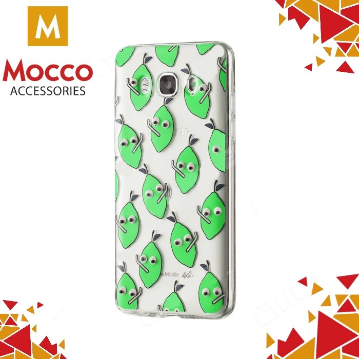 Mocco Cartoon Eyes Lemon Back Case Silicone Case With Eyes for iPhone 7