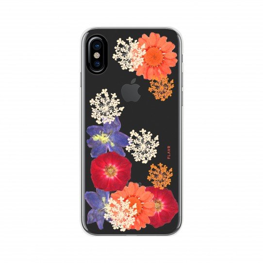 FLAVR Real 3D Flowers Amelia Premium Чехол Ручной Работы с Настоящими Цветами Для Apple iPhone X