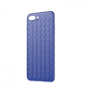 Baseus Weaving Case Прочный Силиконовый Чехол для Apple iPhone X Синий