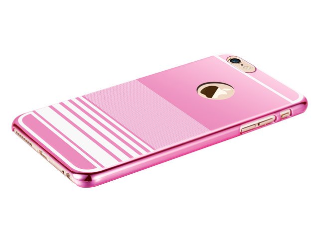 X-Fitted Plastic Case for Apple iPhone  6 / 6S Pink / Zebra