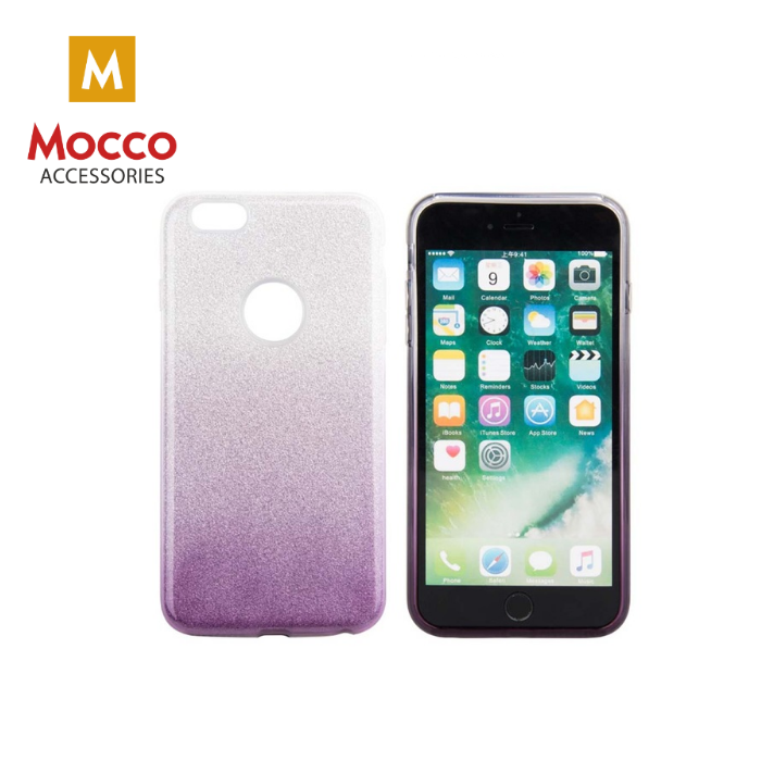 Mocco Shining Ultra Back Case 0.3 mm Силиконовый чехол для Huawei P20 Фиолетовый