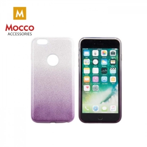 Mocco Shining Ultra Back Case 0.3 mm Silicone Case for Huawei P20 Purple