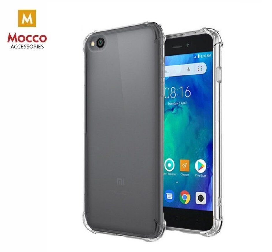 Mocco Anti Shock Case 0.5 mm Silicone Case for Xiaomi Redmi Go Transparent