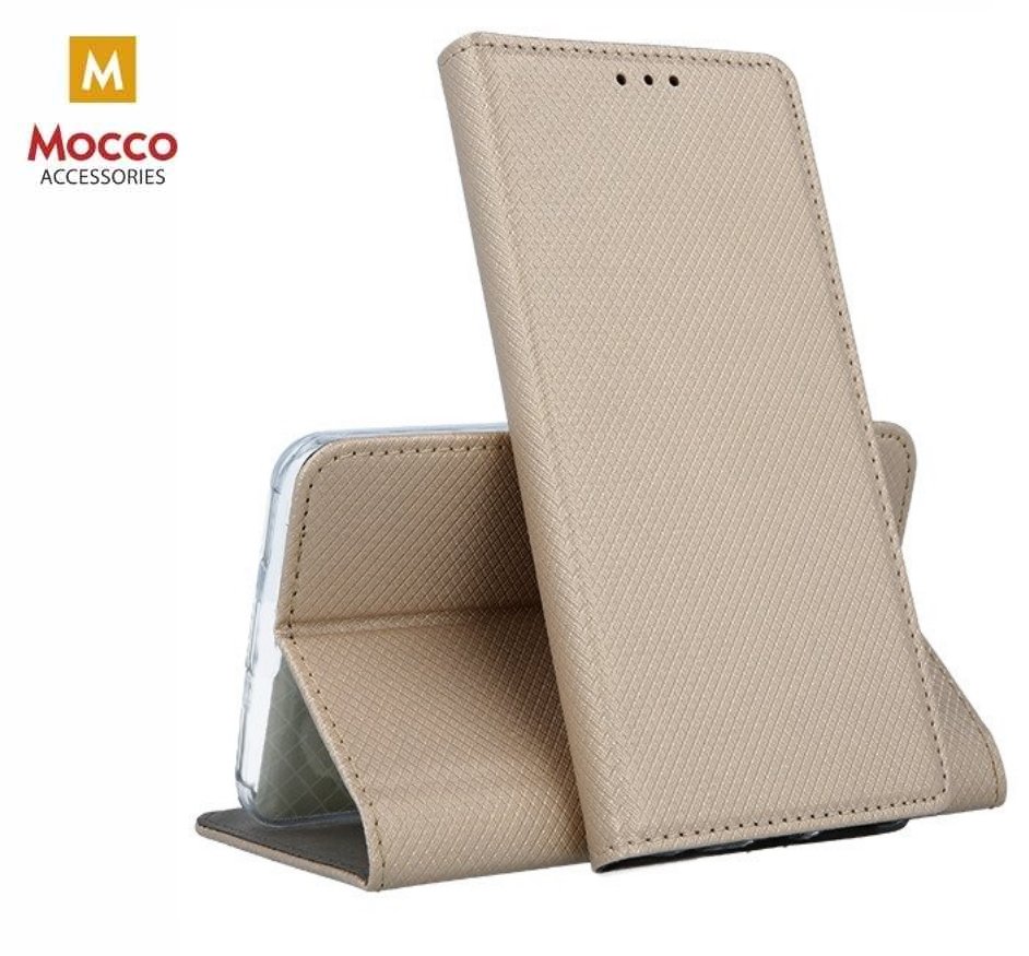 Mocco Smart Magnet Book Case For Samsung A920 Galaxy A9 (2018) Gold