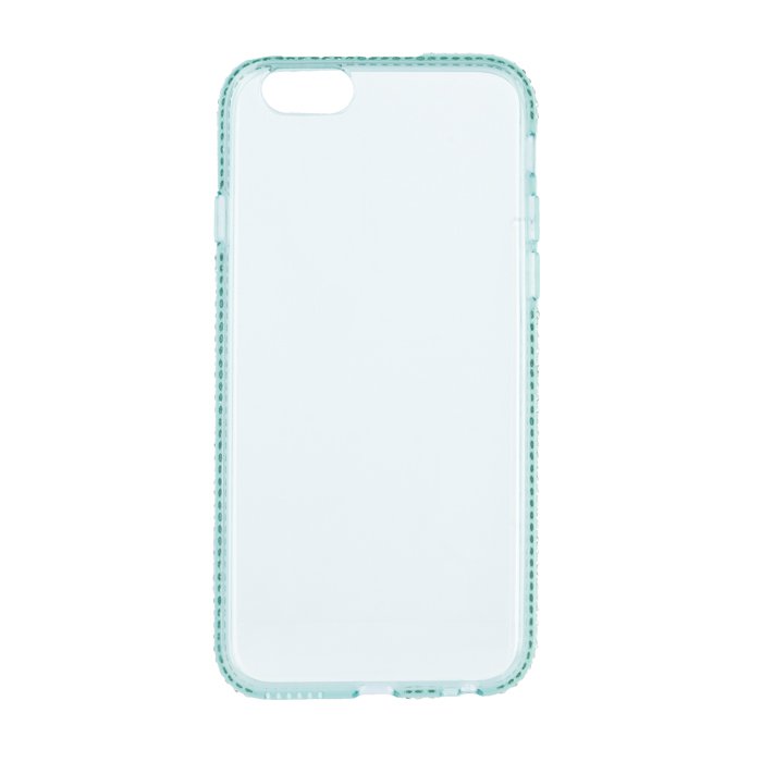 Beeyo Diamond Frame Silicone Back Case For Samsung A310 Galaxy A3 (2016) Transparent - Green