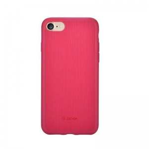 Devia Jelly England Силиконовый Чехол для Apple iPhone 7 Plus / 8 Plus Розовый (Mocco Blister)